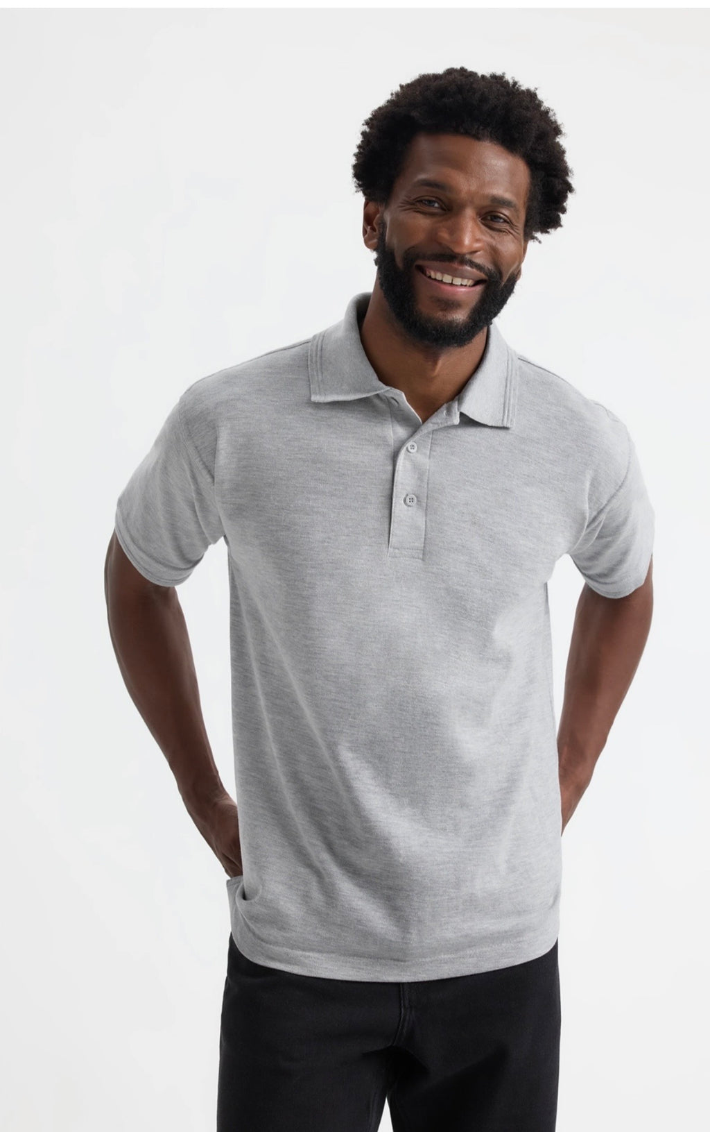 Personalised Unisex Premium Polo Shirt with Logo
