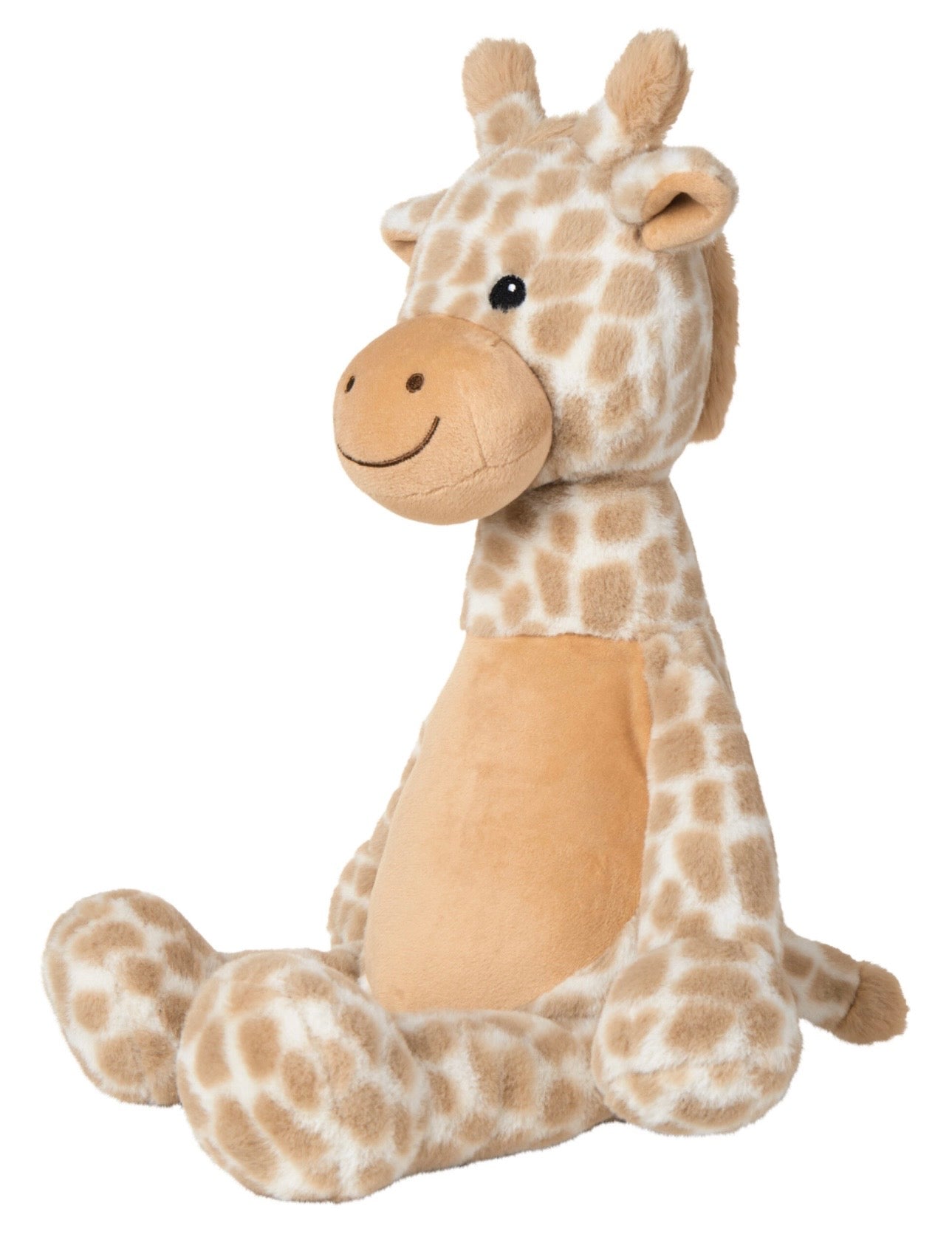 Personalised Large Giraffe Teddy with Removable Belly