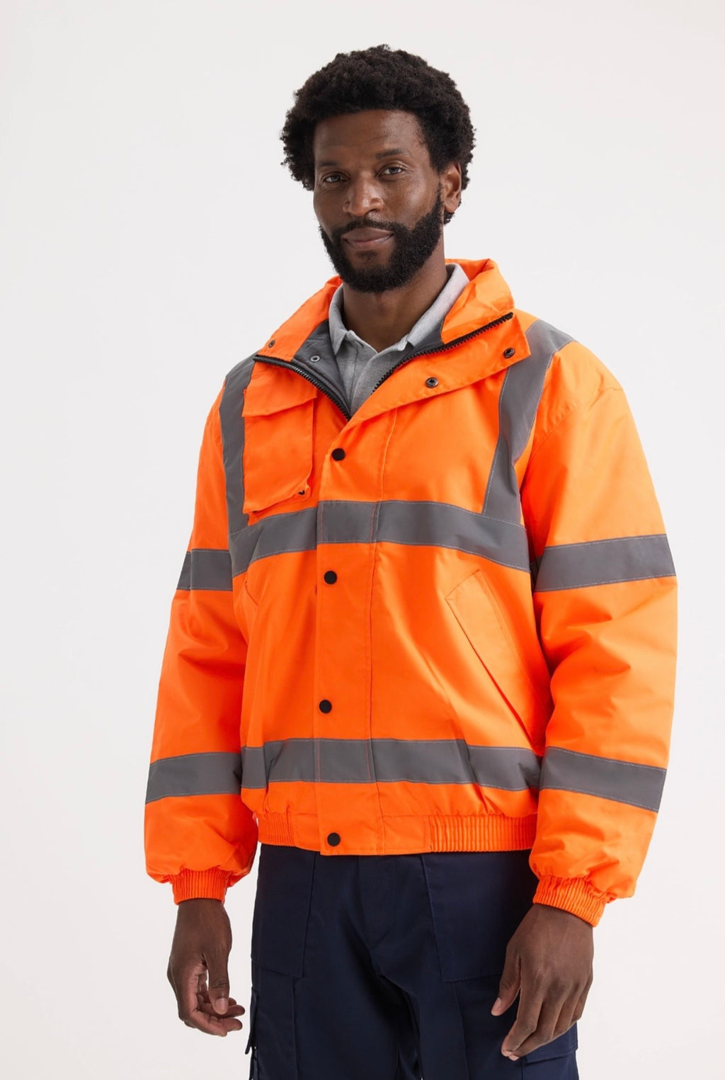Personalised Hi-Vis Jacket with Logo