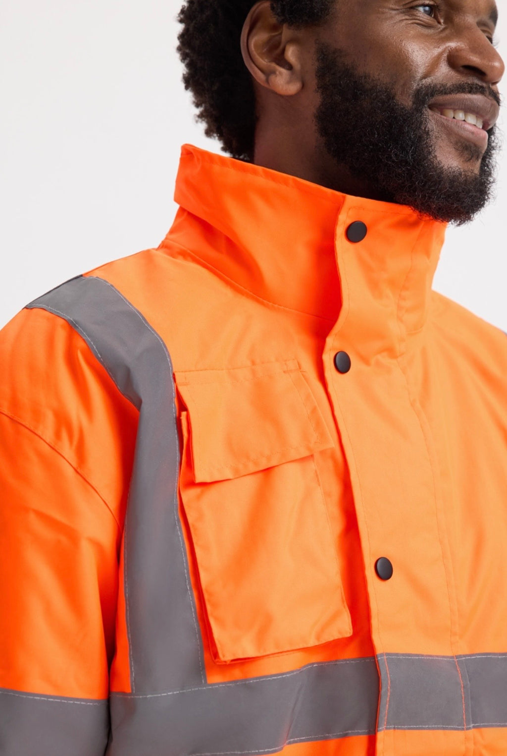 Personalised Hi-Vis Jacket with Logo