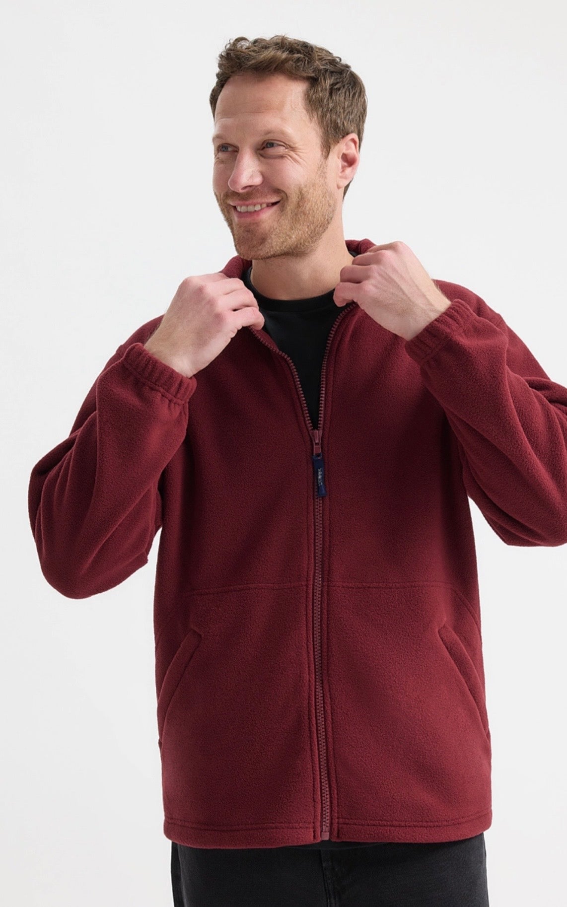 Personalised Unisex Fleece Jacket with Logo