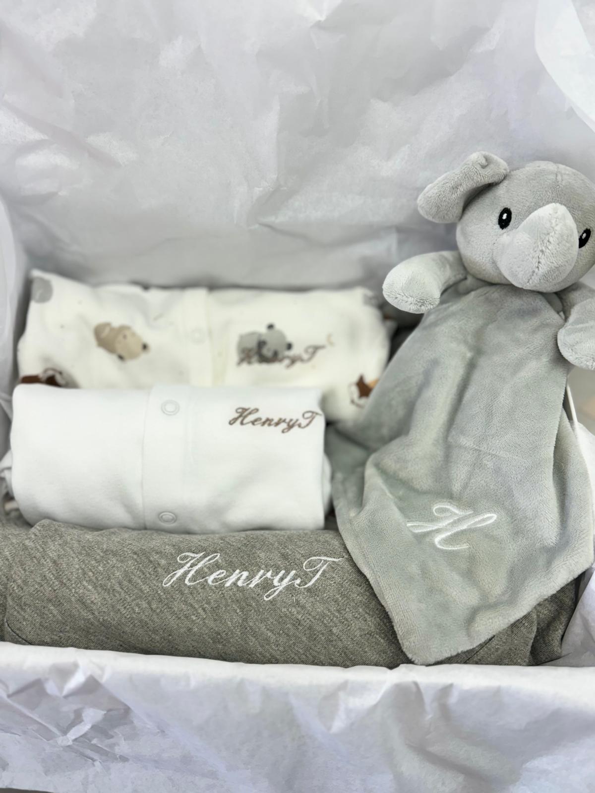 Personalised Baby Gift Box