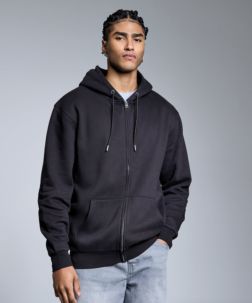 Personalised Unisex Premium Zip Up Hoodie with Logo