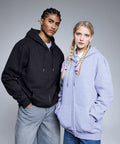 Personalised Unisex Premium Zip Up Hoodie with Logo