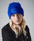 Personalised Circle Patch Beanie with Logo