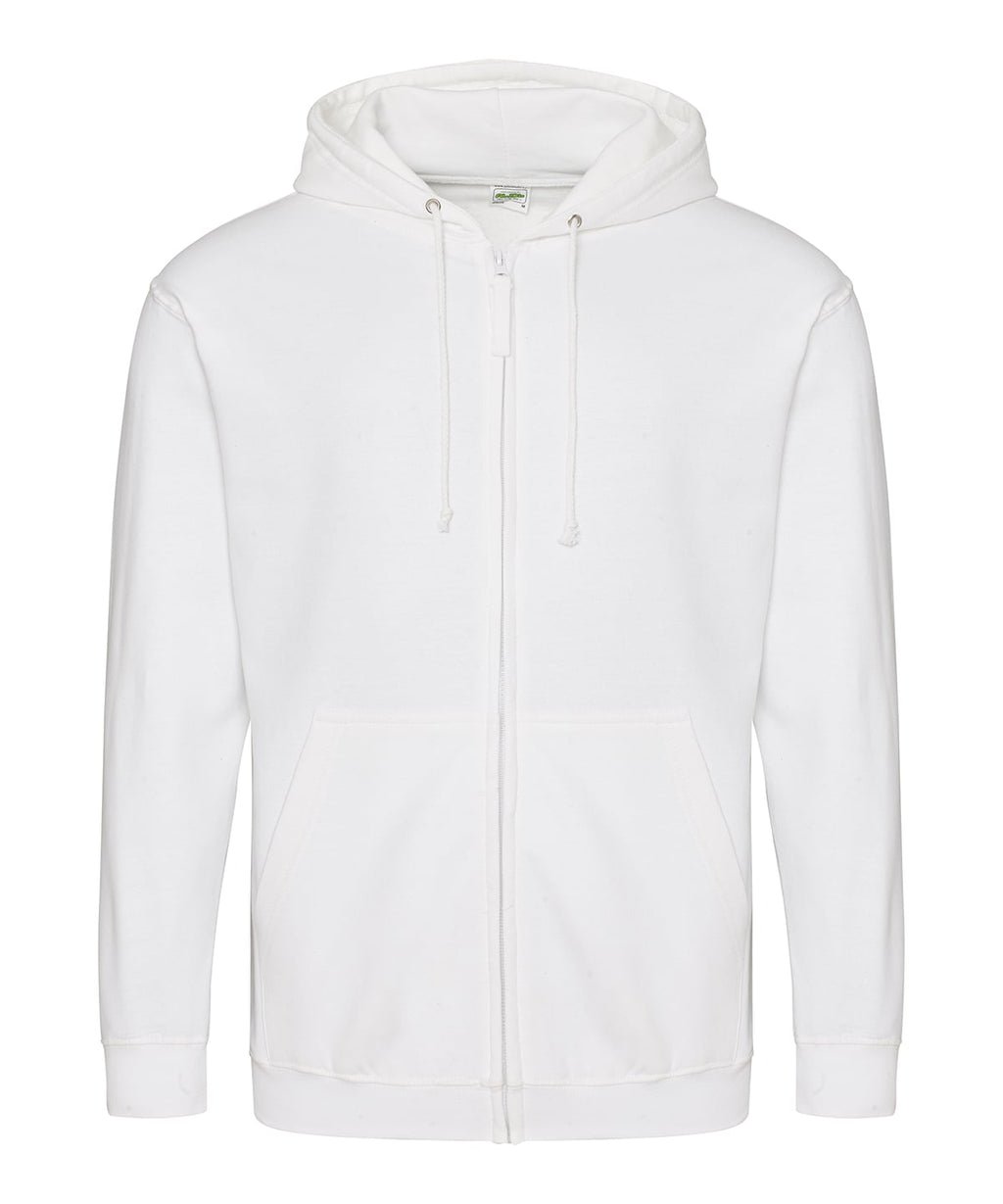 Personalised Unisex Standard Zip Up Hoodie with Logo