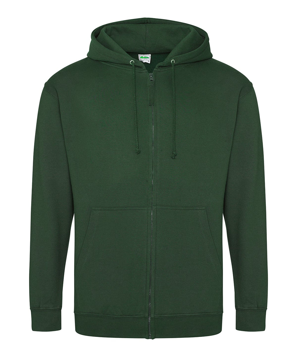 Personalised Unisex Standard Zip Up Hoodie with Logo