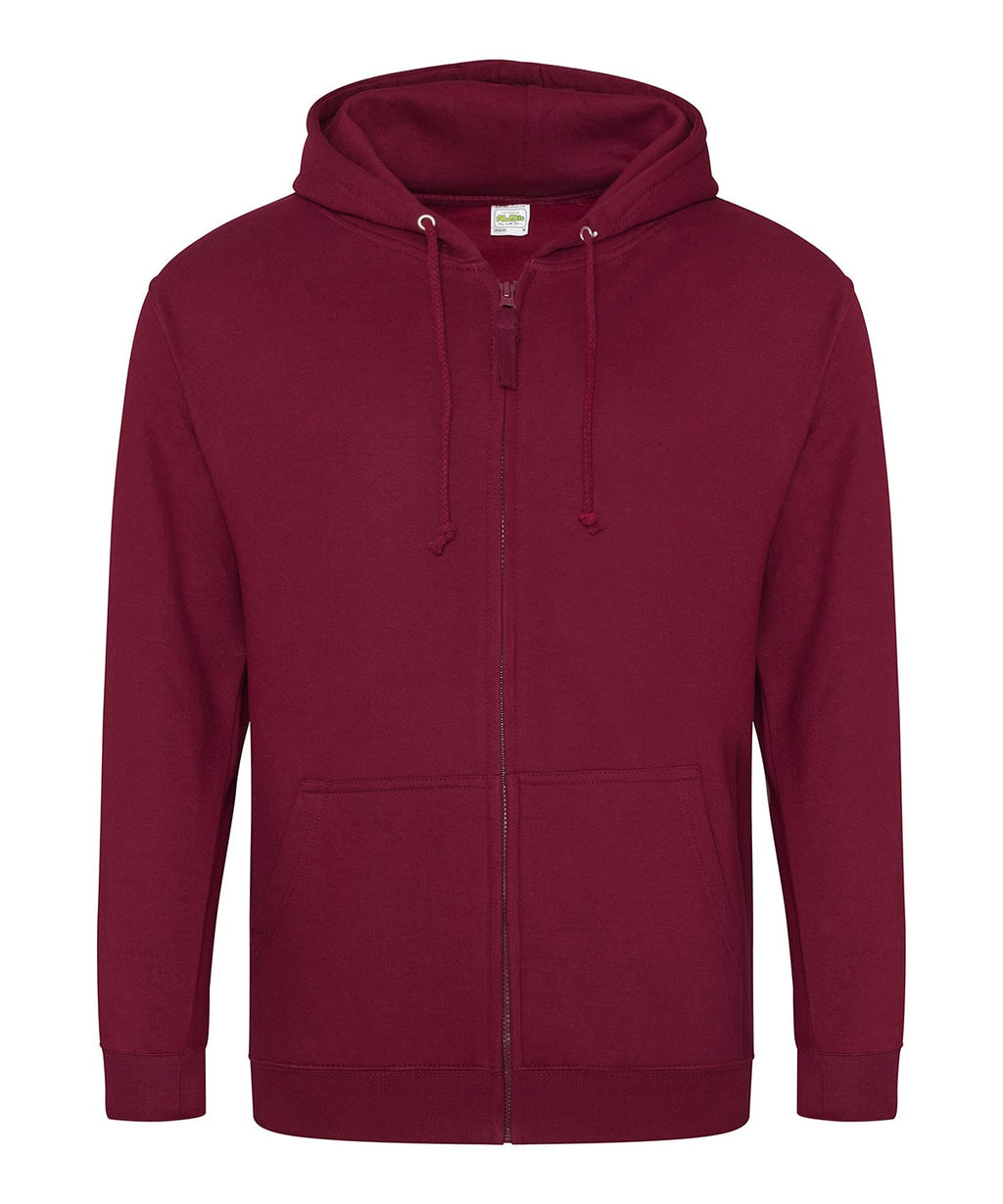 Personalised Unisex Standard Zip Up Hoodie with Logo