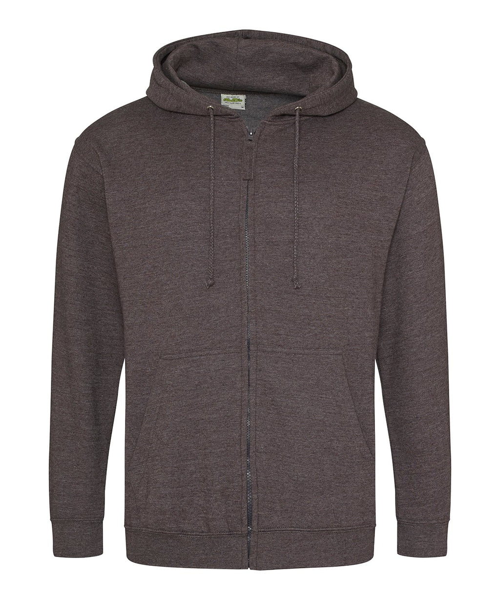 Personalised Unisex Standard Zip Up Hoodie with Logo