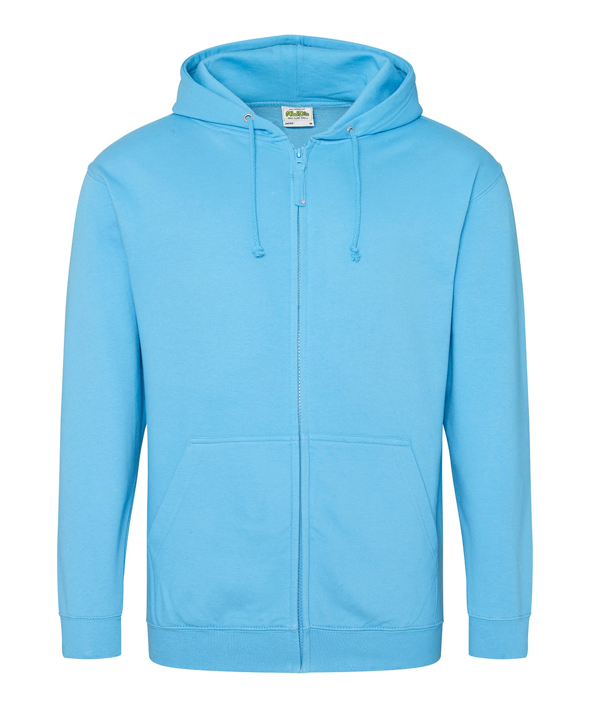 Personalised Unisex Standard Zip Up Hoodie with Logo