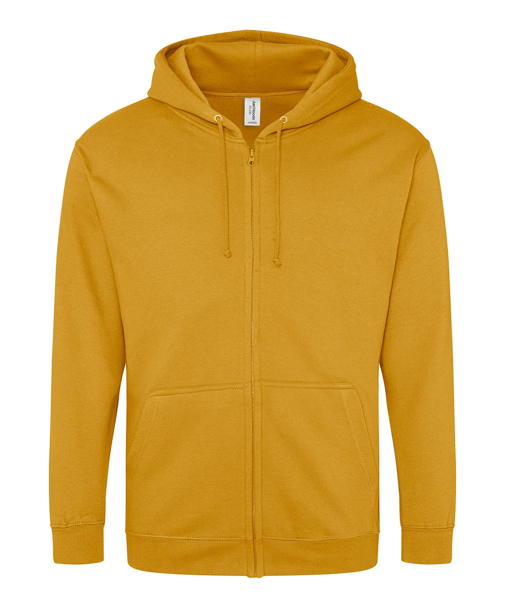 Personalised Unisex Standard Zip Up Hoodie with Logo