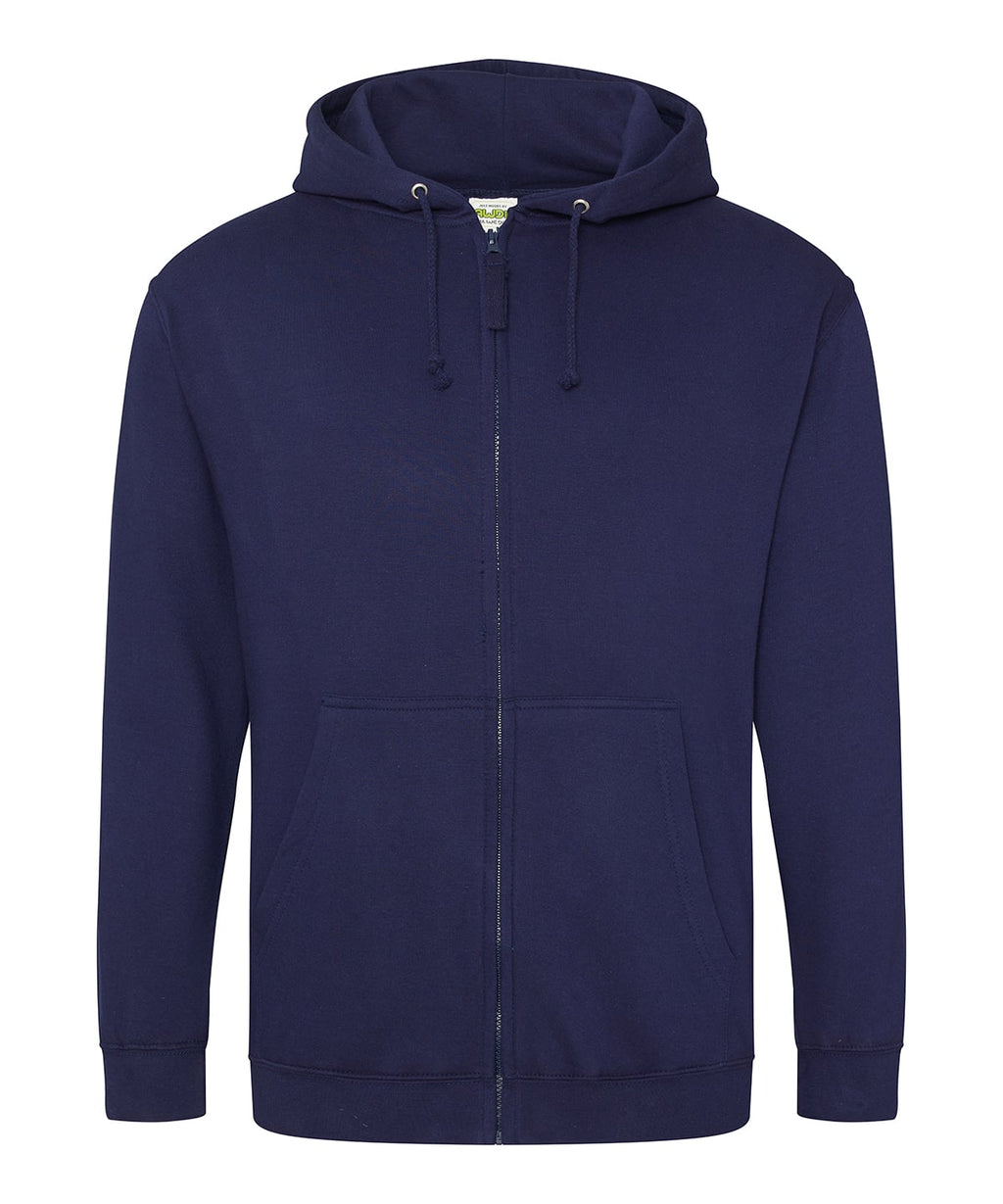 Personalised Unisex Standard Zip Up Hoodie with Logo