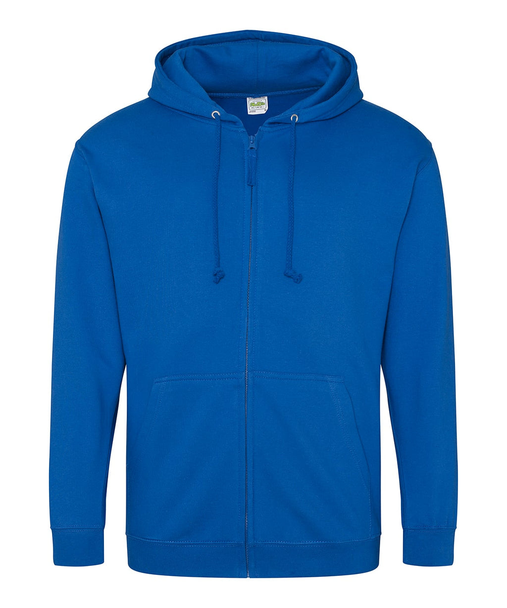 Personalised Unisex Standard Zip Up Hoodie with Logo