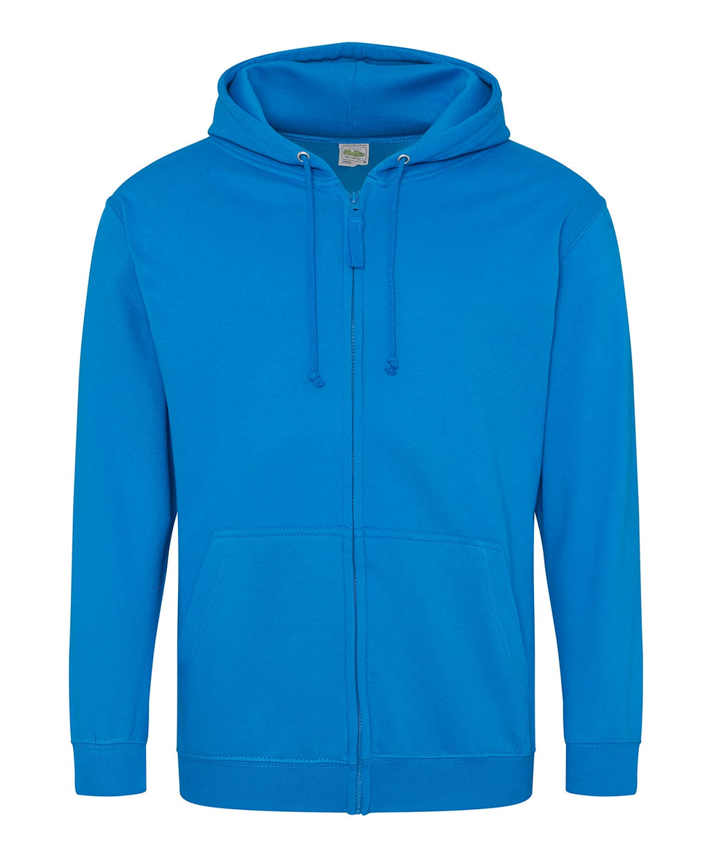 Personalised Unisex Standard Zip Up Hoodie with Logo
