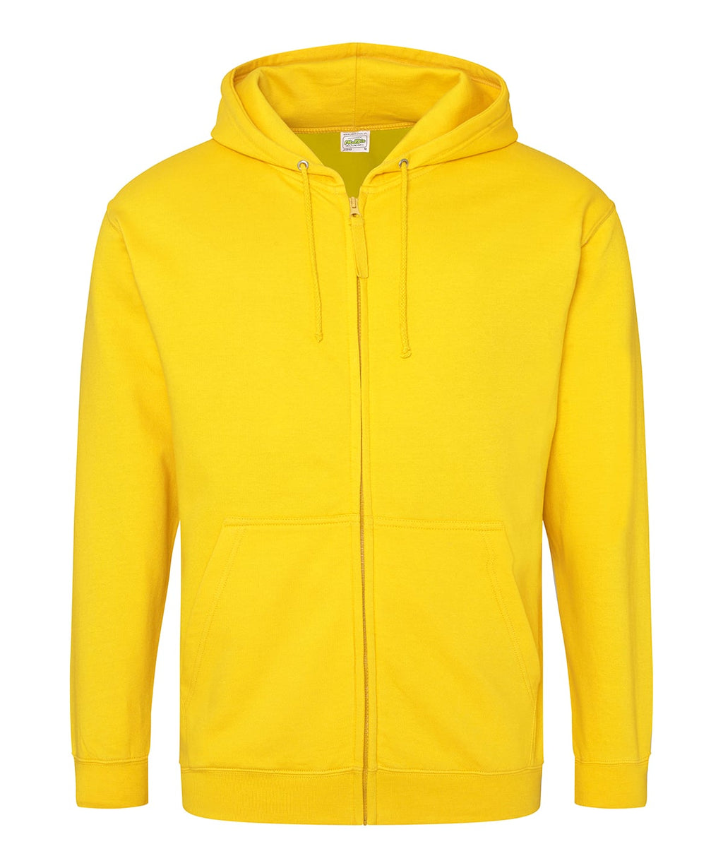 Personalised Unisex Standard Zip Up Hoodie with Logo