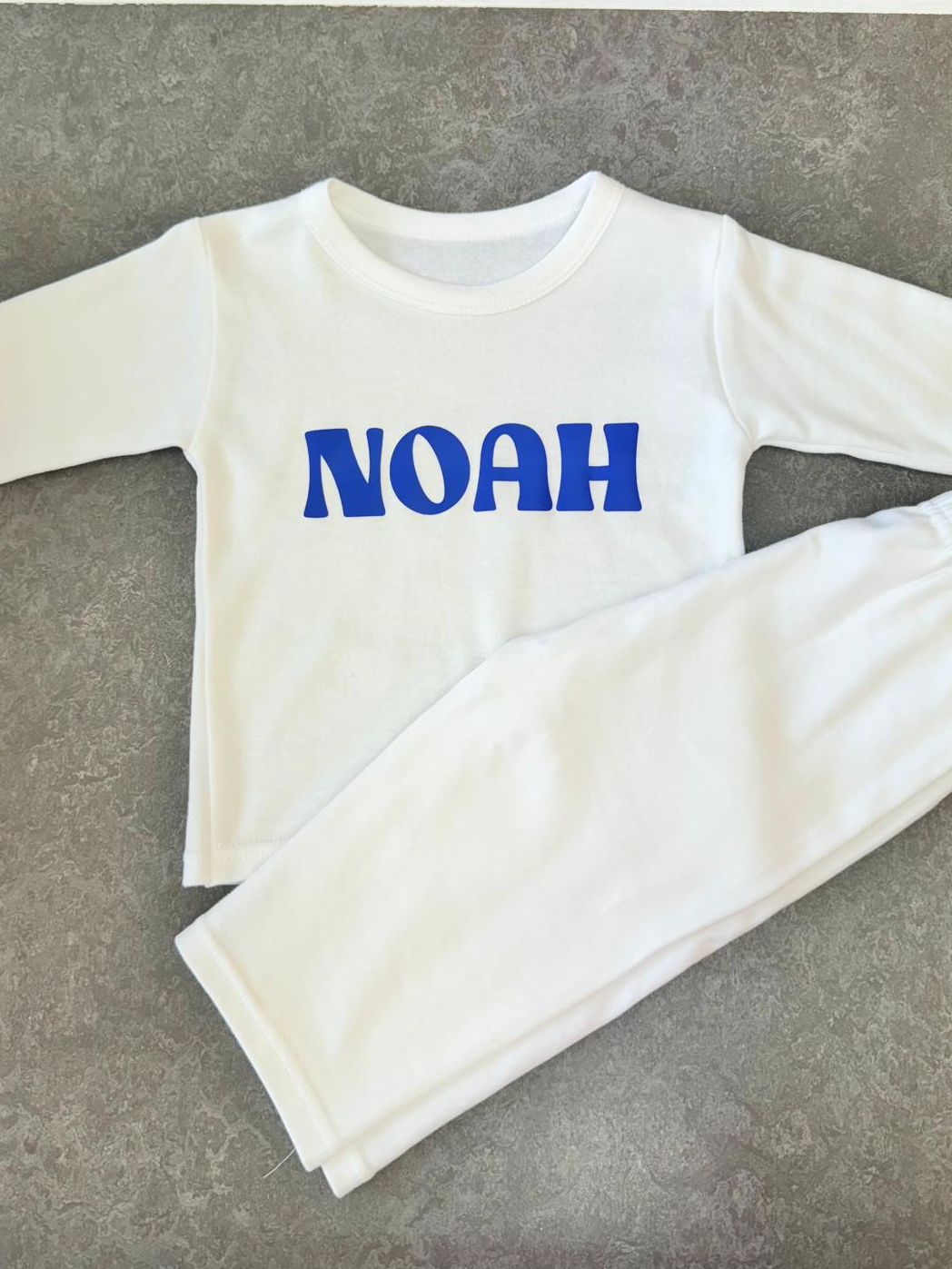 Personalised Name Pyjamas for Children