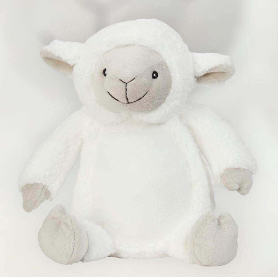 Personalised Baby Lamb Teddy