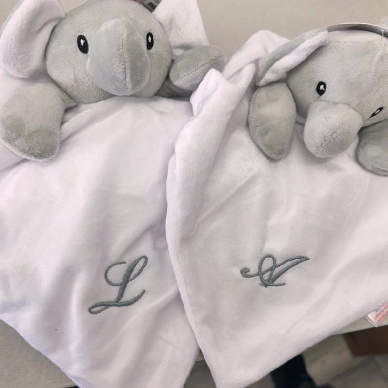 Personalised Elephant Comforter