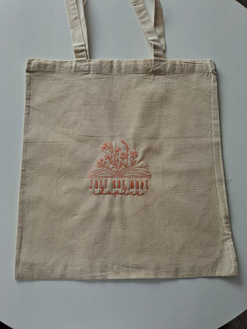 Personalised 'One More Chapter' Tote Bag