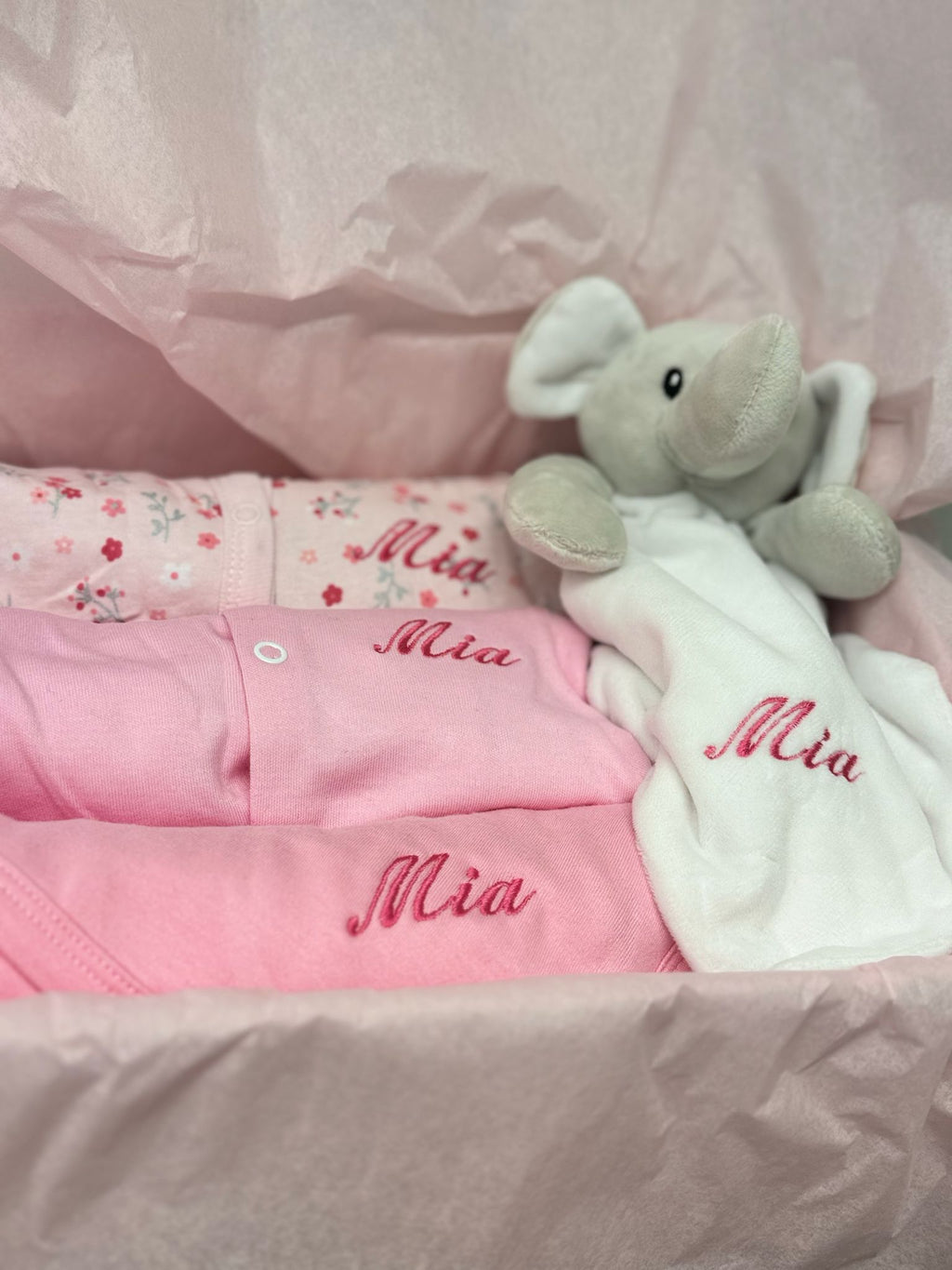 Personalised Baby Girl Gift Box