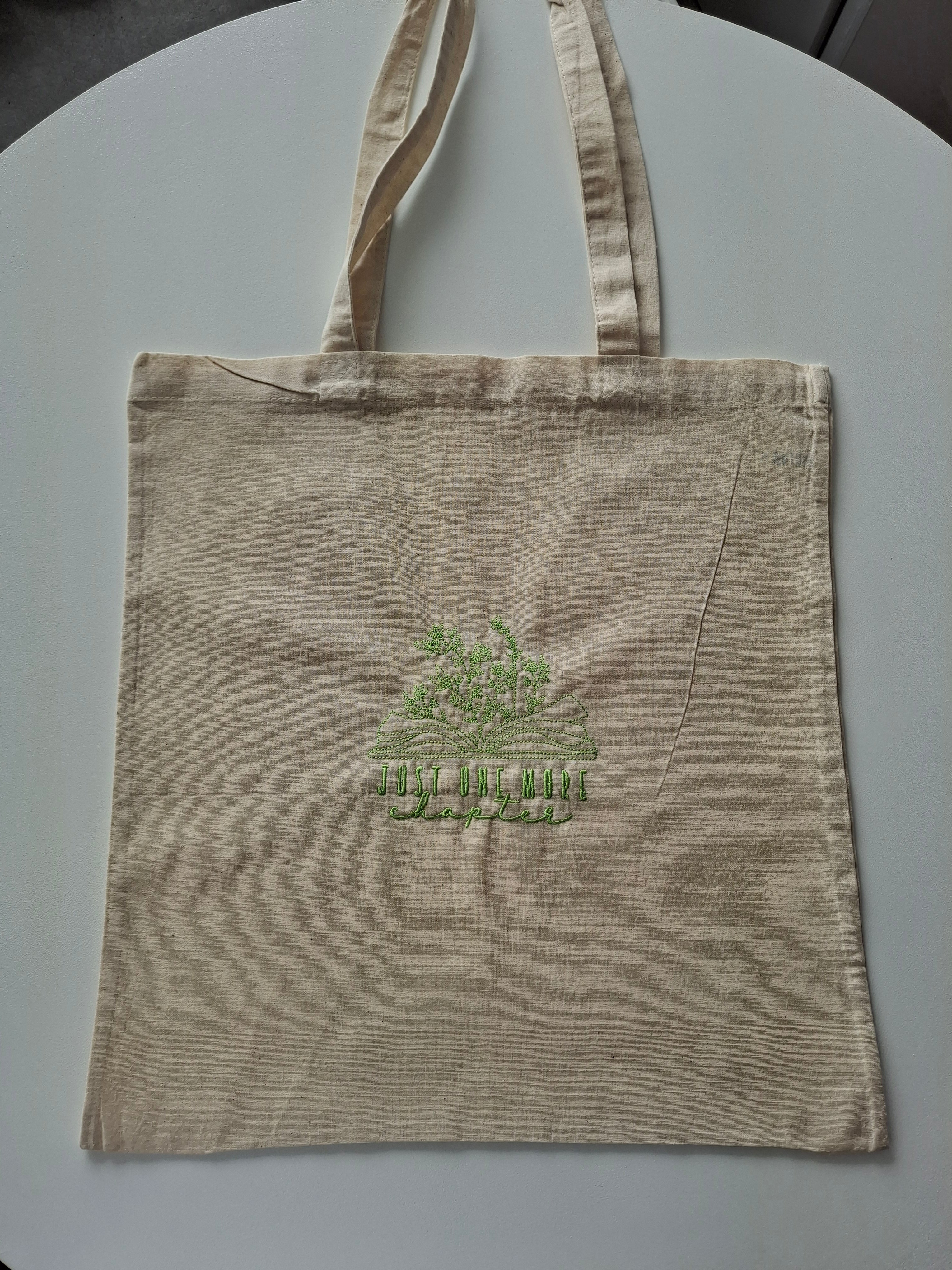 Personalised 'One More Chapter' Tote Bag