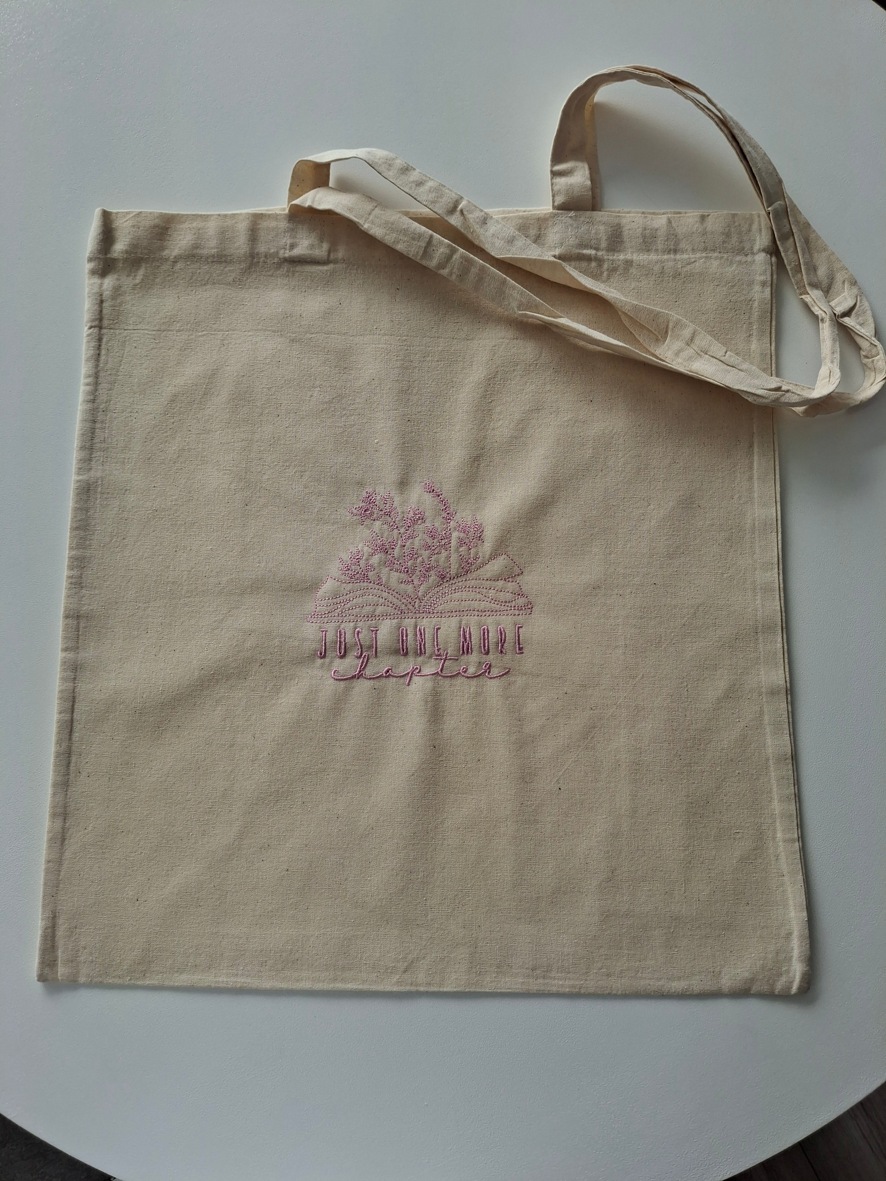 Personalised 'One More Chapter' Tote Bag
