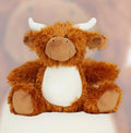 Personalised Baby Highland Cow Teddy