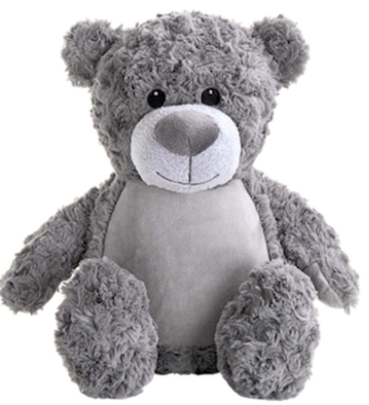 Personalised Large Fluffy Bear Teddy with Removable Belly