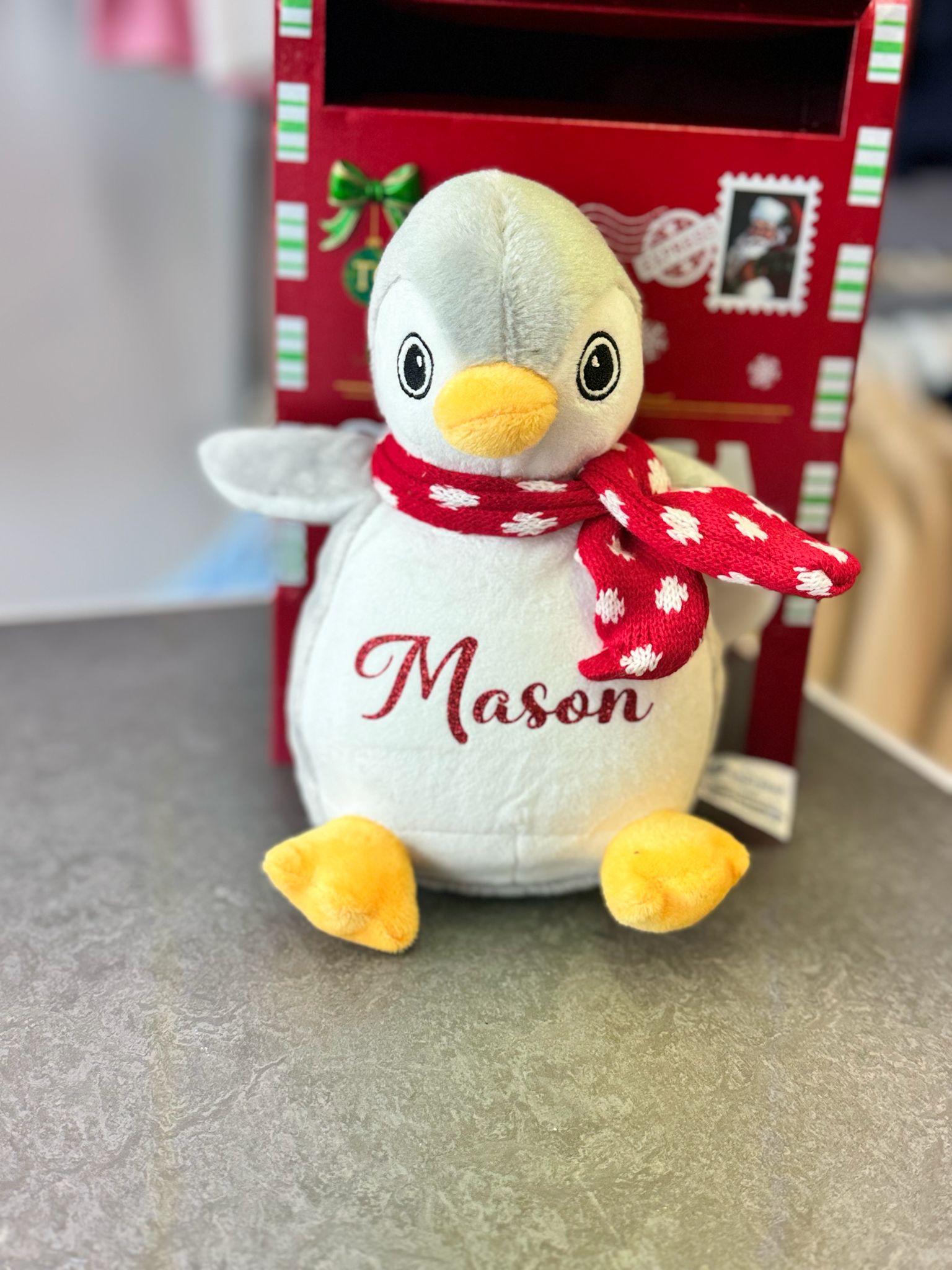 Personalised Baby Penguin Teddy
