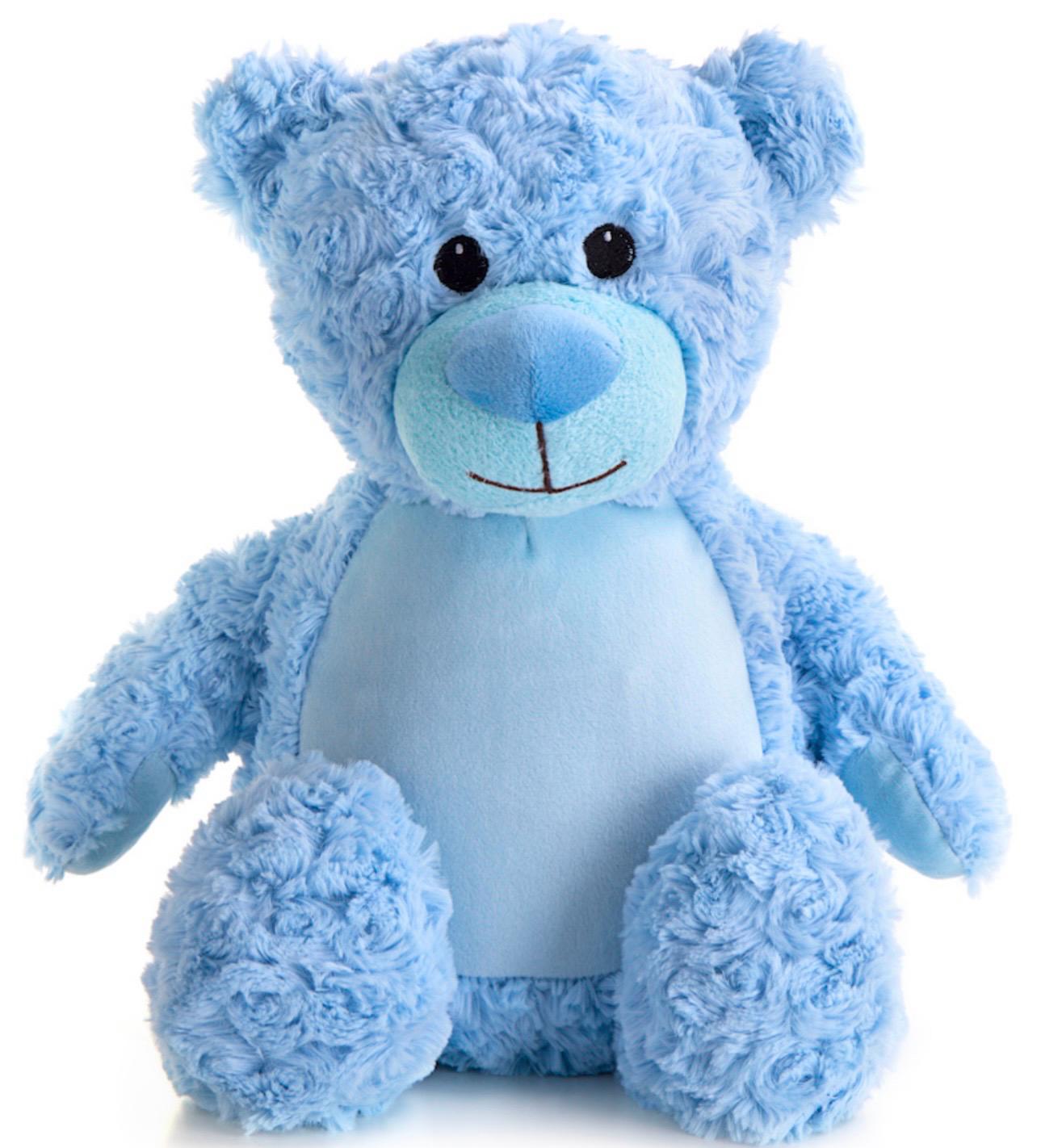Personalised Large Fluffy Bear Teddy with Removable Belly