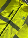 Personalised Hi-Vis Softshell Jacket with Logo