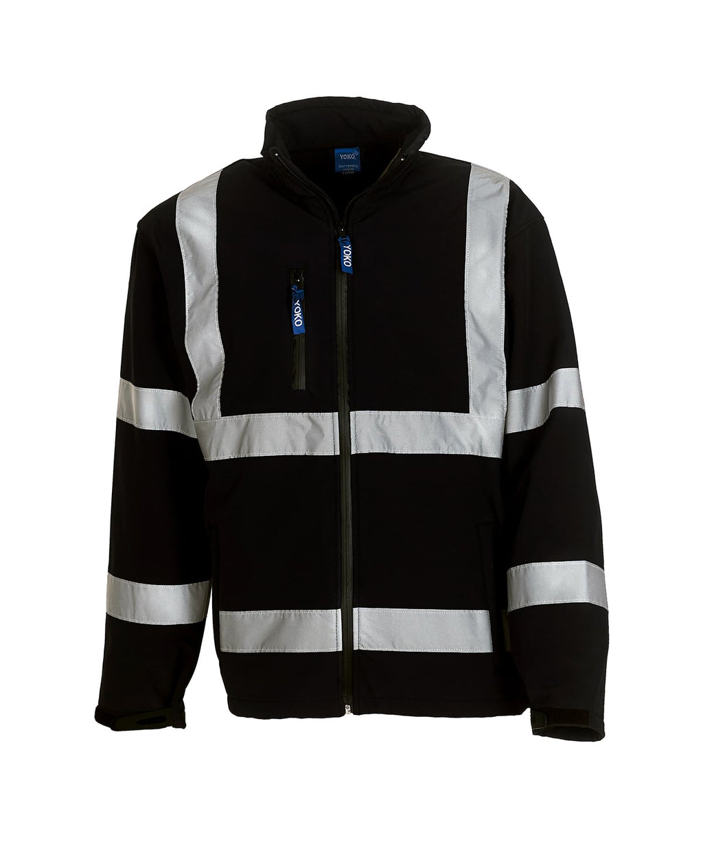 Personalised Hi-Vis Softshell Jacket with Logo