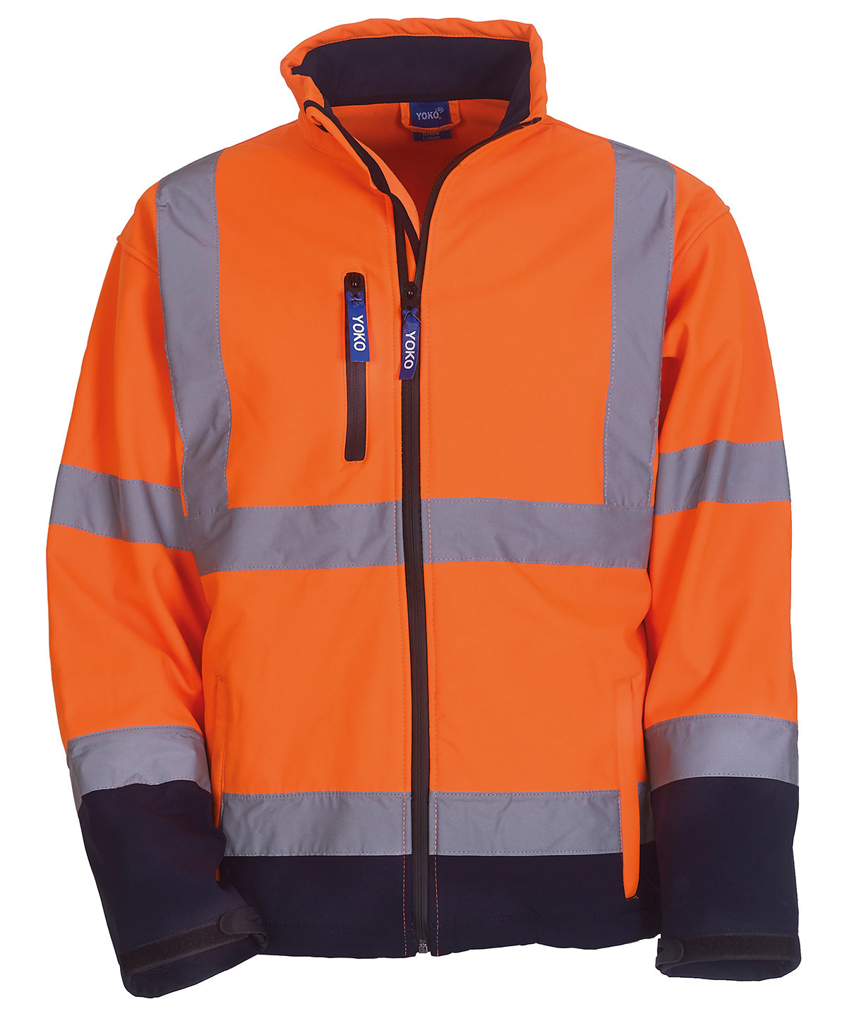 Personalised Hi-Vis Softshell Jacket with Logo