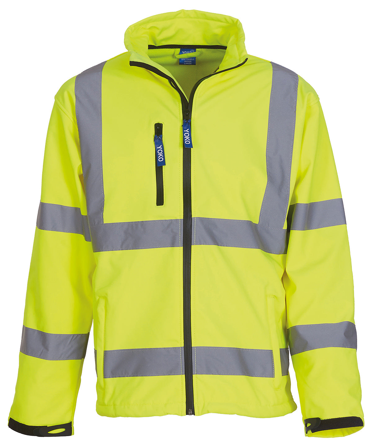 Personalised Hi-Vis Softshell Jacket with Logo